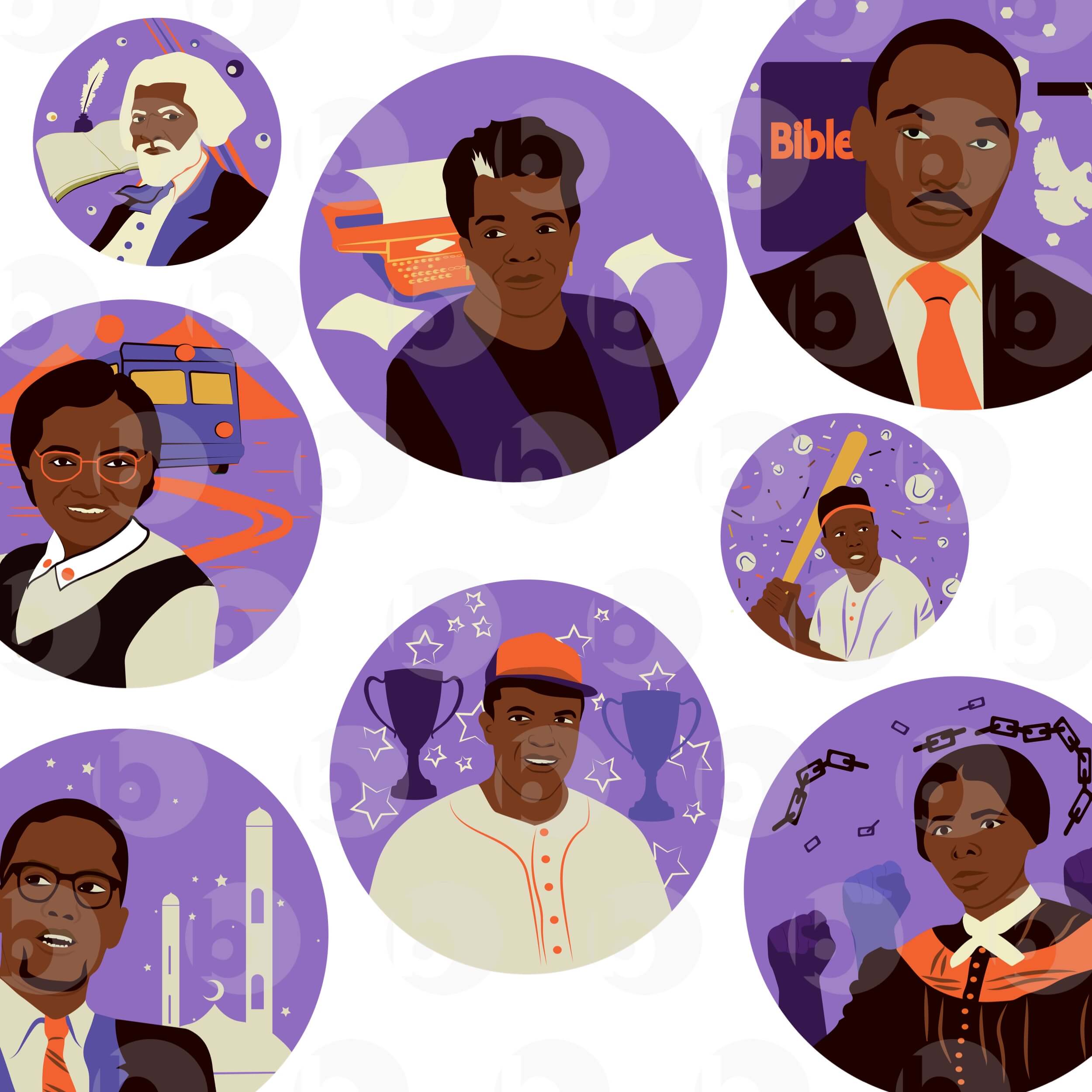 black-history-part-i-icons-black-illustrations